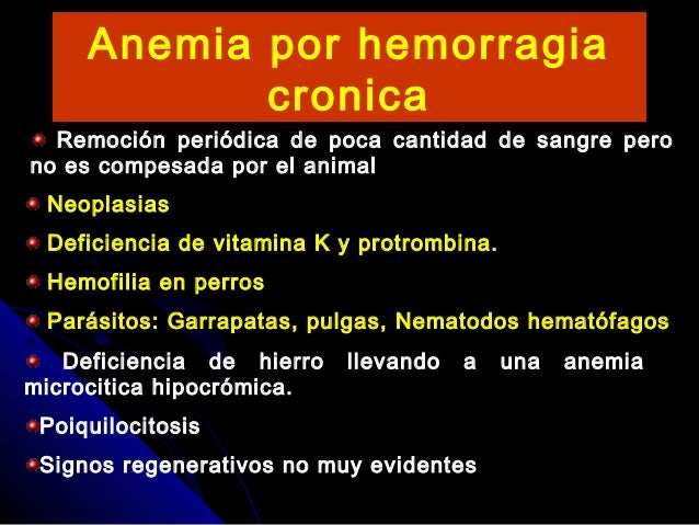 anemia normocitica hipocromica